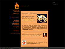 Tablet Screenshot of feuerspucker-feuerschlucker.de